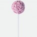 Lollipops Redondo Rosa Silver 24 Unidades Bifull